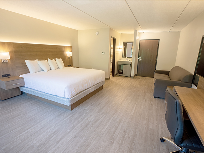 King Bed With Sofa Bed