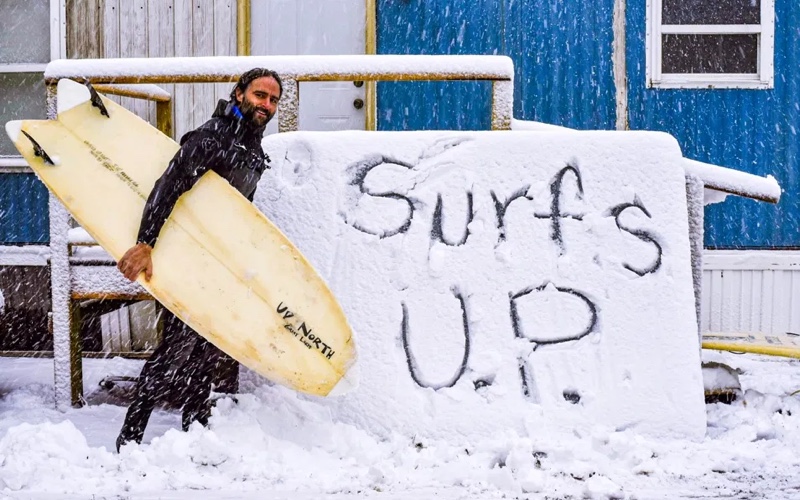 Surfing in Marquette near Superior Stay Hotel